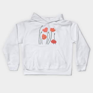 poppies Kids Hoodie